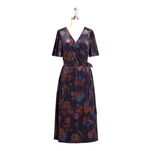 NEW NWT ModCloth Timeless Embrace Velvet Midi Dress